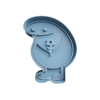 Deformito con Flor Cortador de Galletas