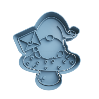 Gnomo en Hongo Cortador de Galletas