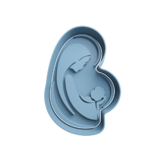 Virgen Maria y Jesus Cortador de Galletas