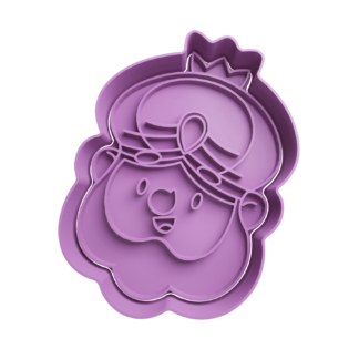 Reyes Magos Baltazar Cortador de Galletas