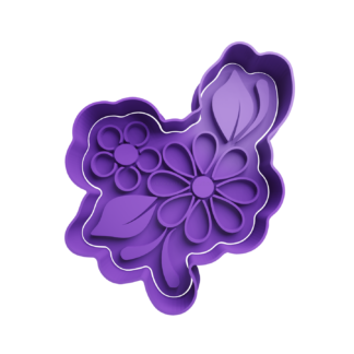 Flores Cortador de Galletas