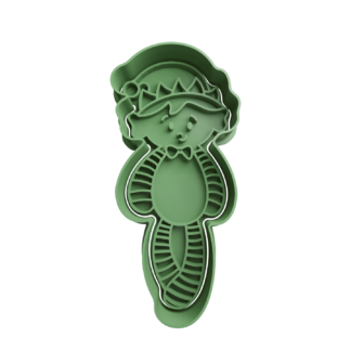 Duende Navideño Cortador de Galletas