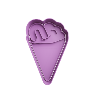 Cono de Nieve Cortador de Galletas