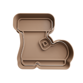 Bota de Papa Noel Cortador de Galletas