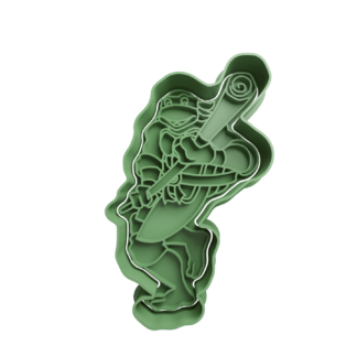 Donatello Tortugas Ninjas Cortador de Galletas