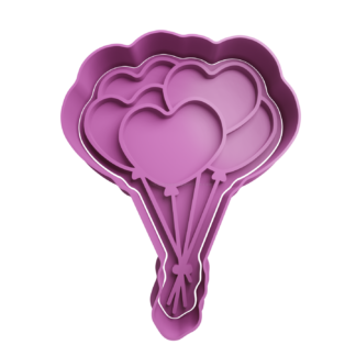 Globos Corazon Cortador de Galletas