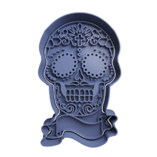 Calavera Mexicana Cortador de Galletas