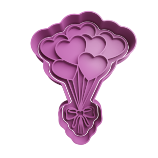 Globos Corazon Cortador de Galletas