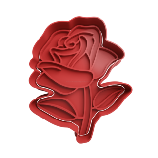 Rosa Cortador de Galletas