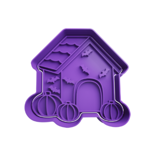 Casa de Perro Halloween Cortador de Galletas