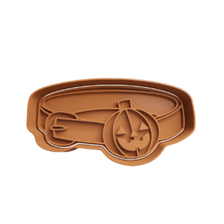 Collar con Calabaza Cortador de Galletas