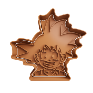 Son Goku Niño Cortador de Galletas