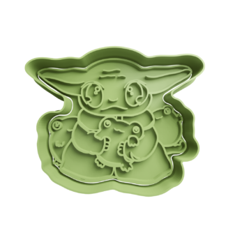 Grogu Baby Yoda Cortador de Galletas