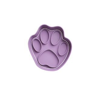 Huella de Gato Cortador de Galletas