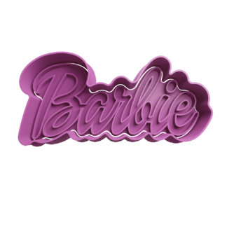 Barbie Logo Cortador de Galletas