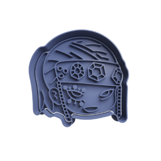 Tengen Uzui Cabeza Cute Cortador de Galletas