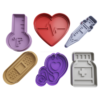 Set Medicina Cortador de Galletas
