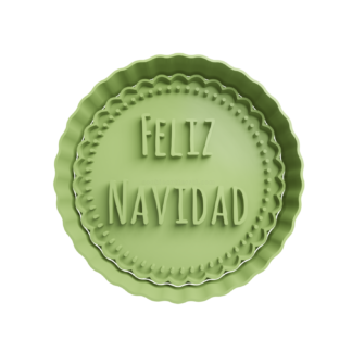 Feliz Navidad Cortador de Galletas