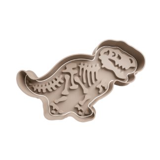 Fósil de Tiranosaurio Rex Cortador de Galletas