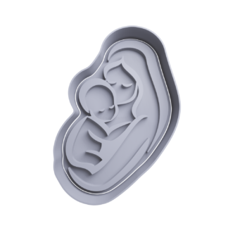 Madre con Bebe Cortador de Galletas