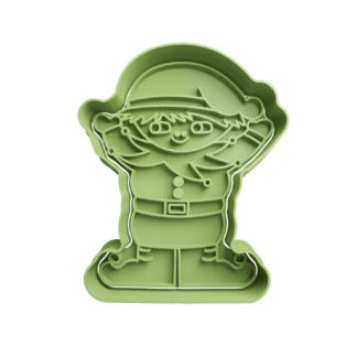 Duende de Navidad Cortador de Galletas