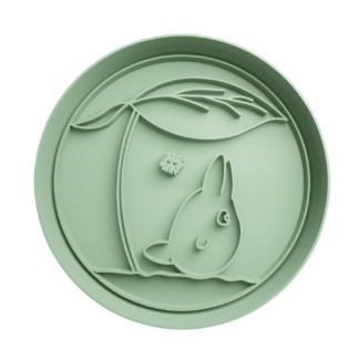 Ko Totoro y Susuwatari con Hoja Cortador de Galletas