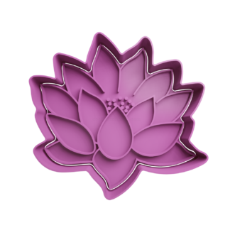 Flor de Loto Cortador de Galletas