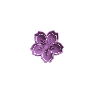 Flor de Cerezo Cortador de Galletas