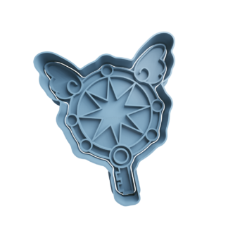 Llave estrella de Sakura Card Captor Cortador de Galletas