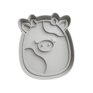 Squishmallows Connor Vaca Cortador de Galletas