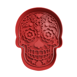 Calavera Mexicana Cortador de Galletas