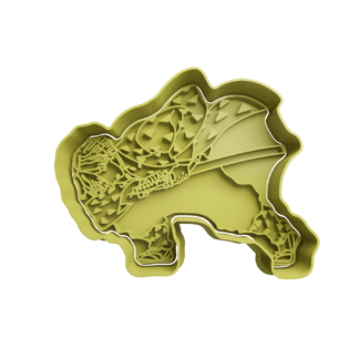 Zenitsu 1ra Postura Cortador de Galletas