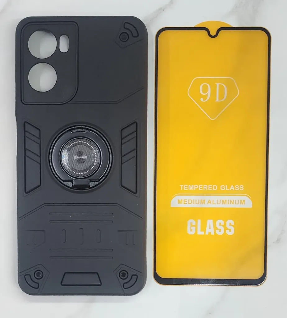 CASE ANILLO 9D (MOTOROLA G06) (NEGRO)