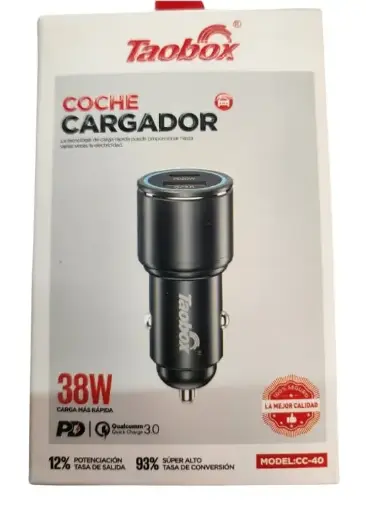CARGADOR CARRO TAOBOX C Y USB 